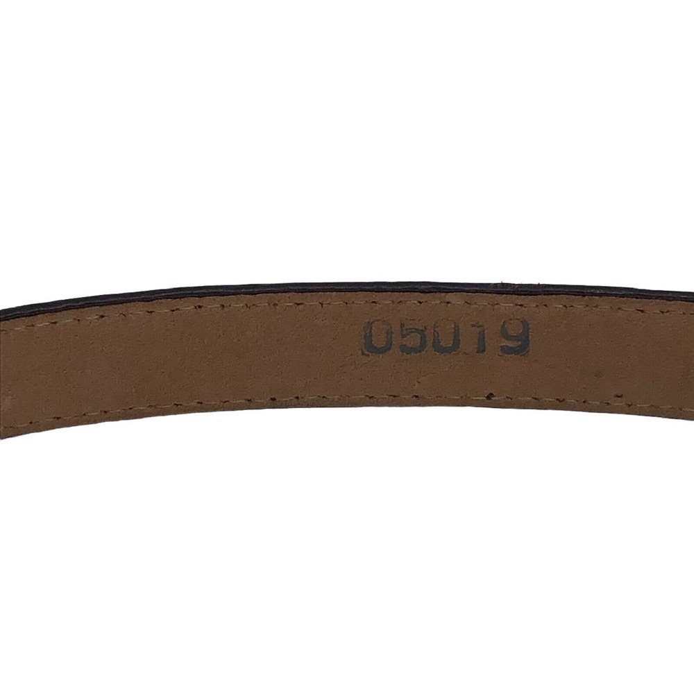 Brighton Woman M 30” Brown Leather Belt B10068 Silver Hardware 3 Sections - Picture 7 of 10